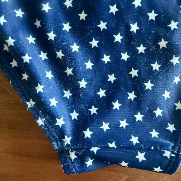 OshKosh Red White & Blue 4th of July Swimsuit Girls' 12 - Picture 10 of 11